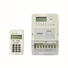 LCD Display Keypad Electricity Meter With Data Storage On SD Card