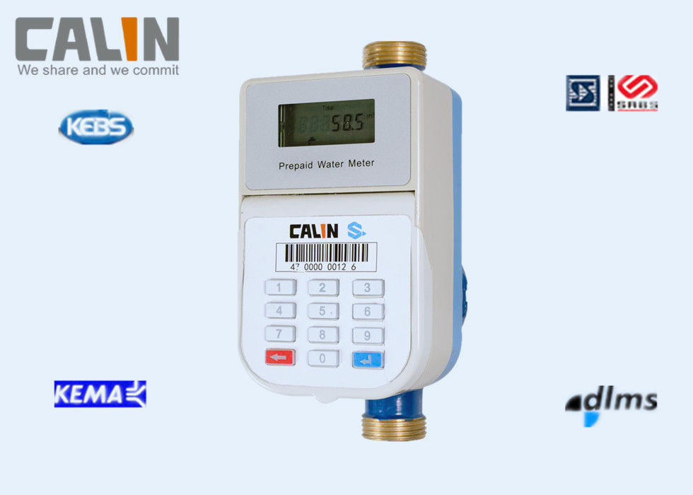 Malawi STS Keypad-input Type IP57 Protection Prepaid Water Meter Cost Effective