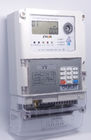 3 Phase Wireless Electricity Meter , Feedback Keypad STS Prepayment Meter