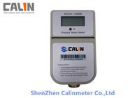 Long Battery Lifespan Dry Dial Type Prepaid Water Meter ,  Brass / Plastic Meter Body on Request
