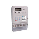 20 Digits Token Three Phase Energy Meters , Low Credit Warning Tamper Protection