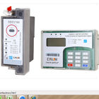 Keypad Prepaid Electricity Meter RF Communication 35mm Din Rail Remotely Monitoring
