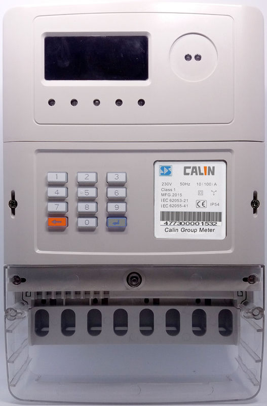 PLC Commercial Electric Meter 3X240V Voltage Surge Safe 3 Phase Power Meter