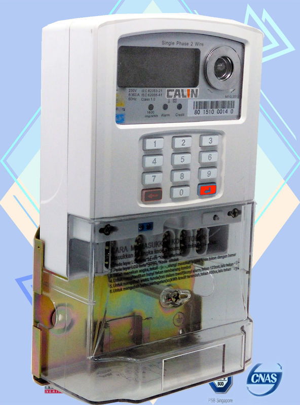 Low Voltage Prepaid Electricity Meters Sts Digital Electric Meter Safety