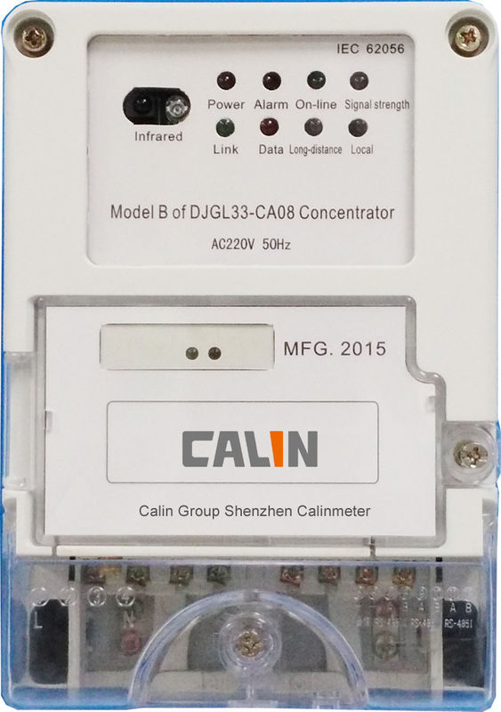Mini data concentrator for AMI Solutions Plug - in module , single phase PLC RS485 GPRS connect to HES