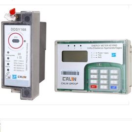 20 Digit CE  IEC Prepaid Electricity Meters With Plug In Modem