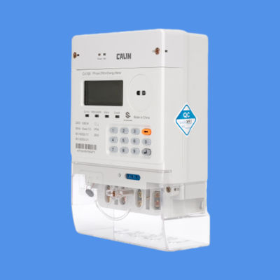 20-Digit CE IEC Certified Prepaid Electricity Meters Equipped with Plug ...